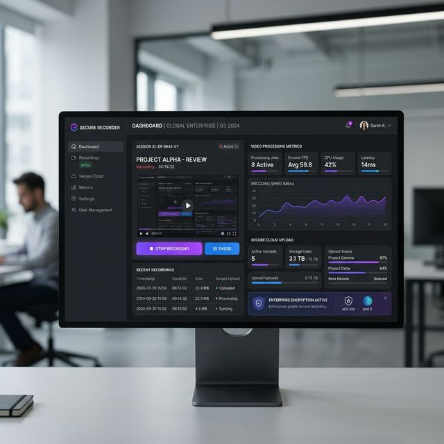 ScreenShare: Enterprise-Grade Secure Screen Sharing